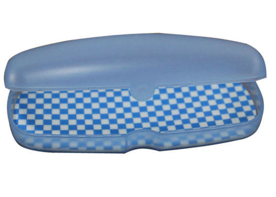 Custom Logo Clear Plastic Sunglasses Case