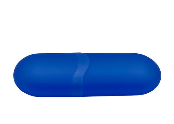 Capsule Plastic Glasses Case , Custom Logo Eco Friendly Glasses Case
