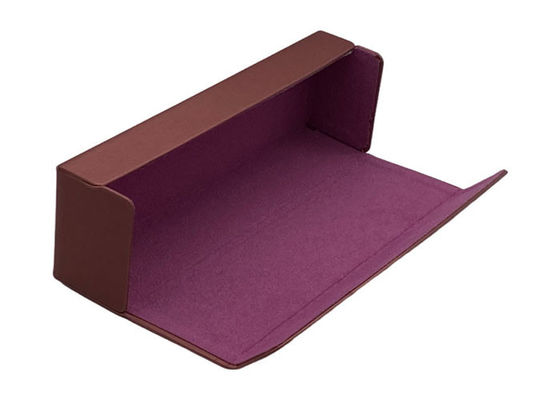 Luxury Handmade Leather Metal Reading Glasses Case