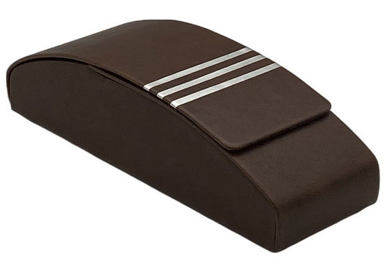 Eco Friendly Iron Leather Handmade Glasses Case 158x54x43mm