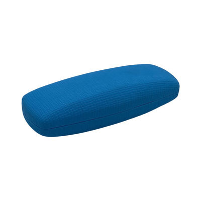 Cute Blue Leather Wrapped 16.2cm Hard Clamshell Sunglasses Case